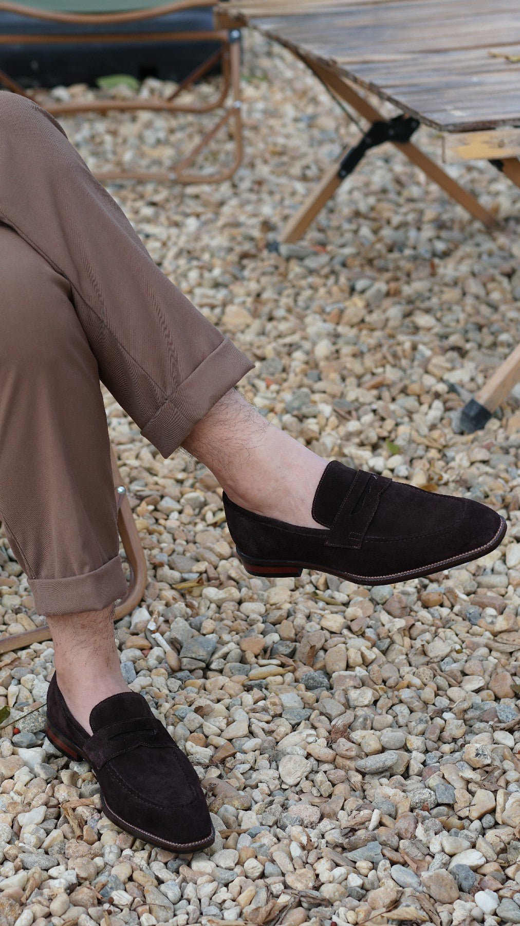 Penny Suede Loafers