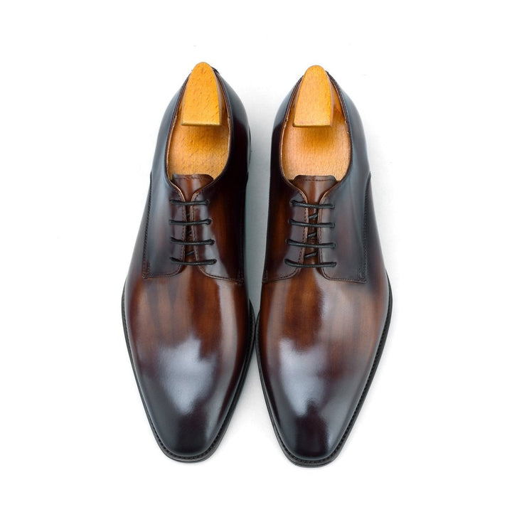 Plain Toe Derby Formal Shoes