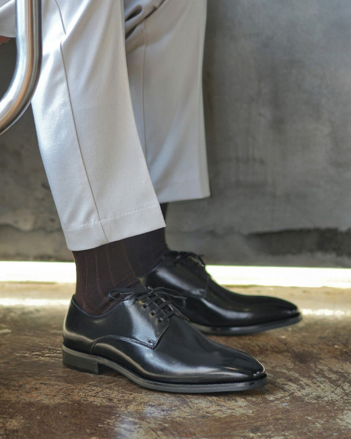 Plain Toe Derby Formal Shoes