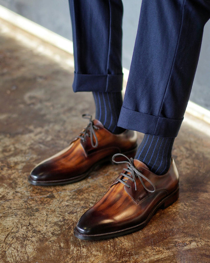 Plain Toe Derby Formal Shoes