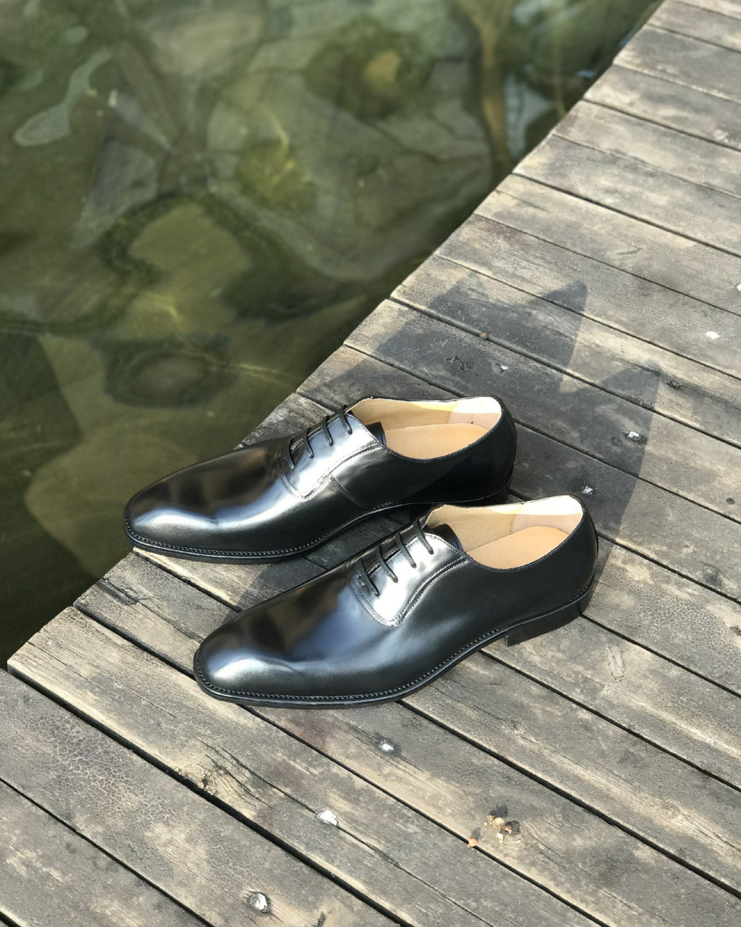 Plain Toe Oxford Leather Shoes