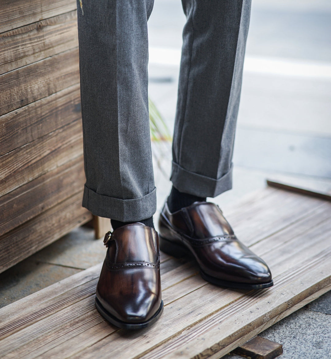 Single Monk Luxury Shoes