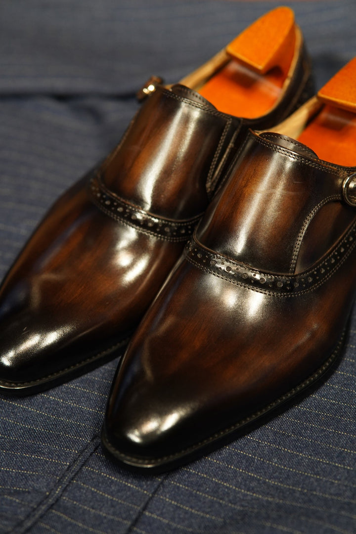 Single Monk Luxury Shoes