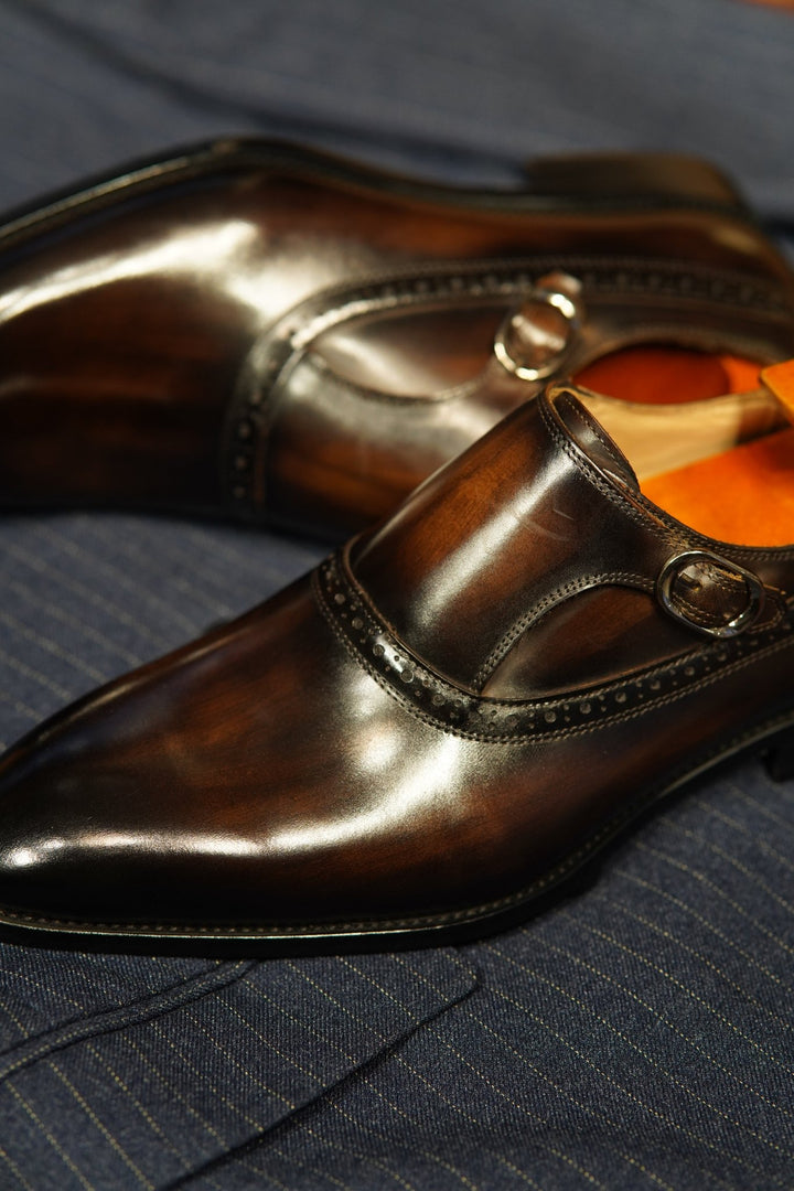 Single Monk Luxury Shoes