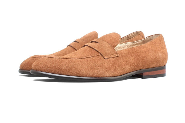 Suede Penny Loafers