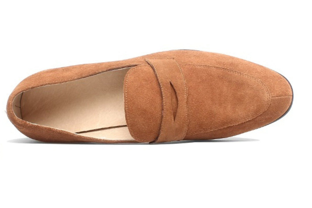 Suede Penny Loafers