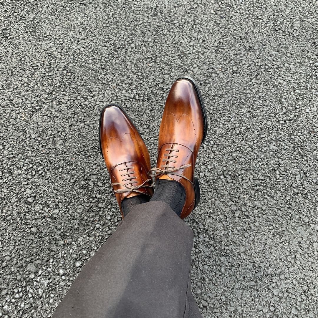 Wingtip Oxford Luxury Handmade Shoes