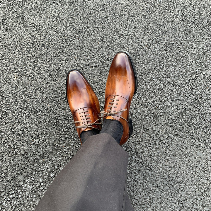 Wingtip Oxford Luxury Handmade Shoes