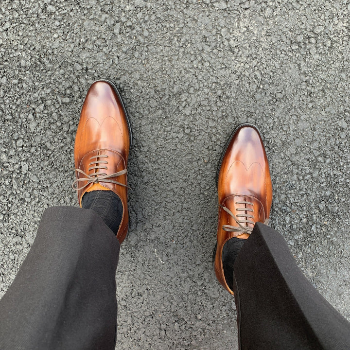 Wingtip Oxford Luxury Handmade Shoes