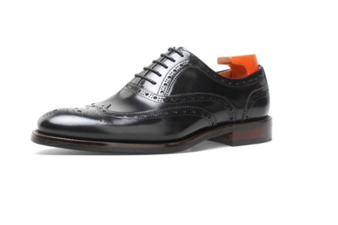 Wingtip Perforated Oxford Shoes