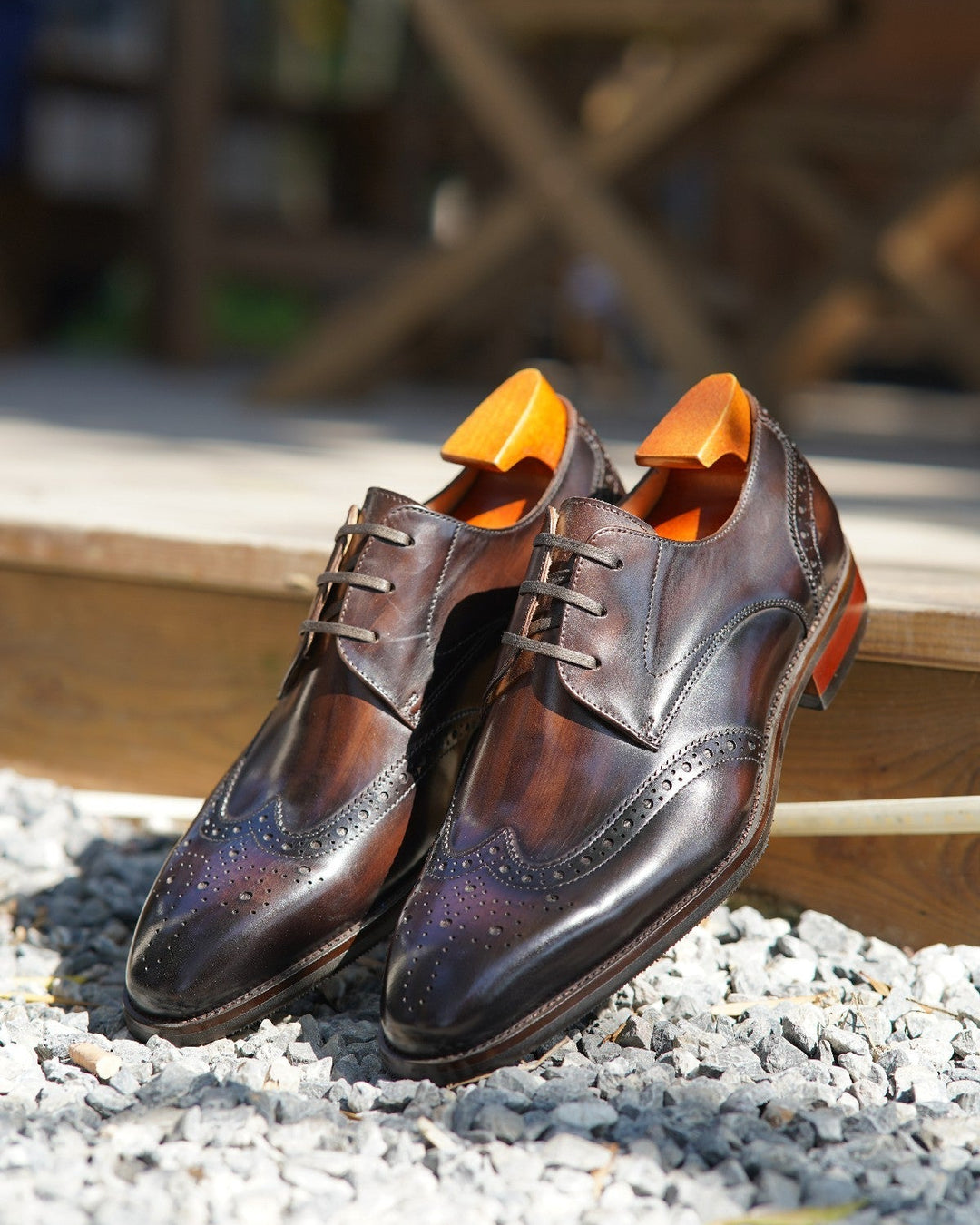 Wingtips Derby Handmade