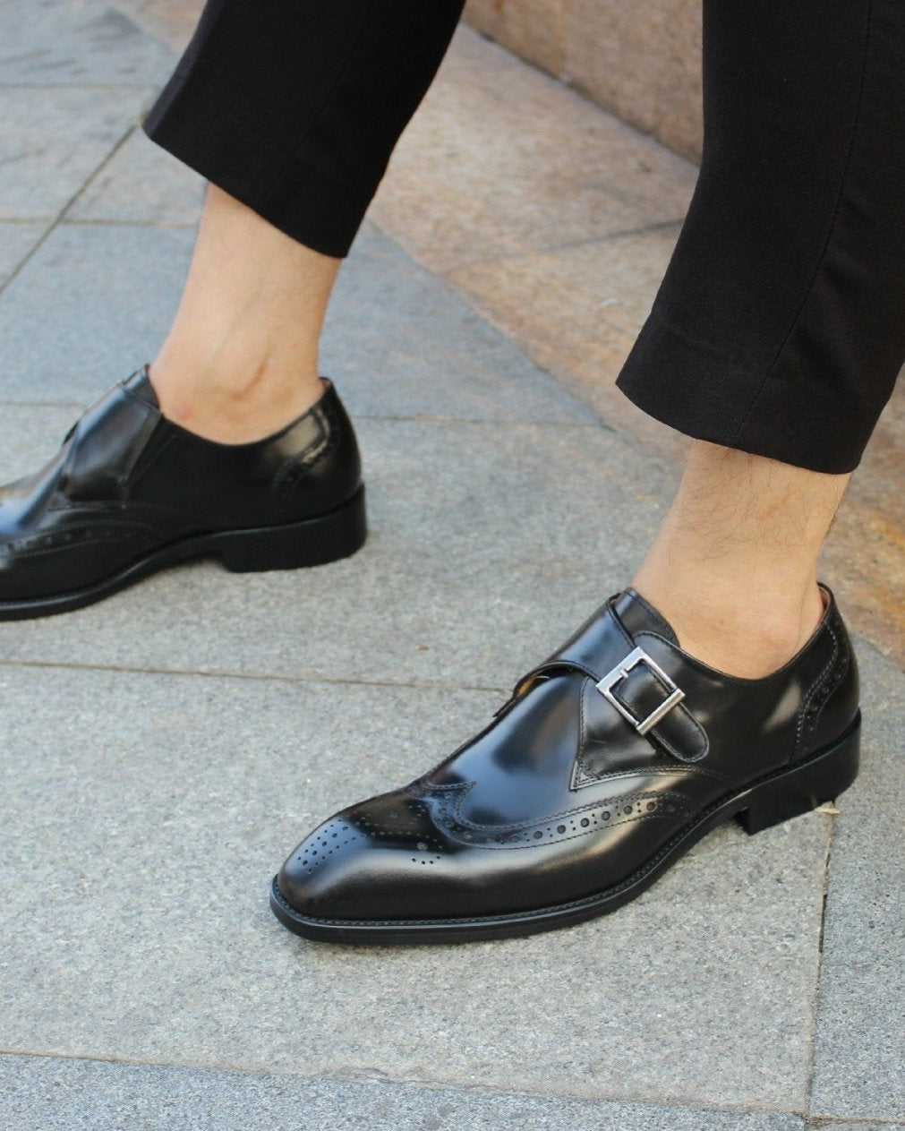 Wingtips Single Monkstrap