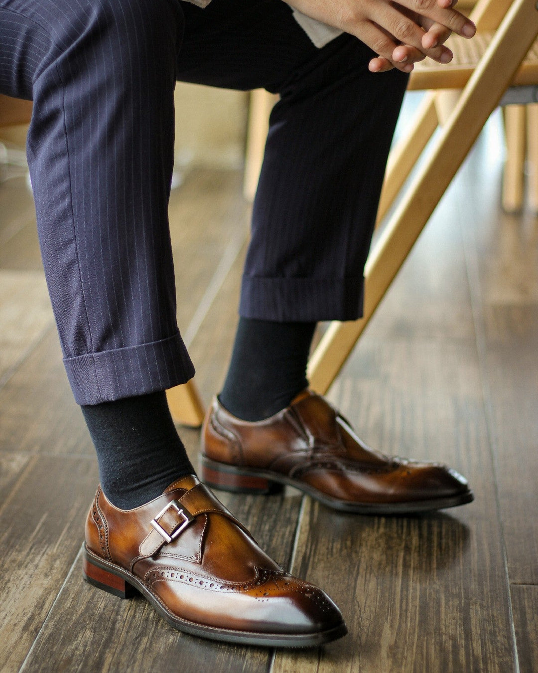 Wingtips Single Monkstrap