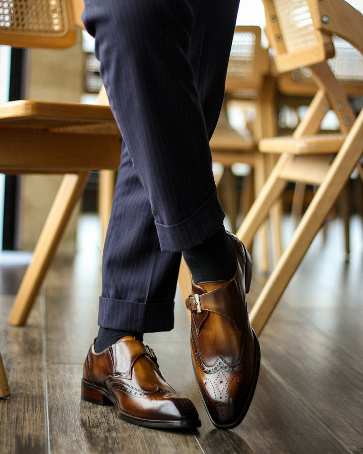 Wingtips Single Monkstrap