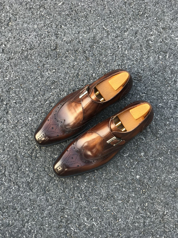 Wingtips Single Monkstrap