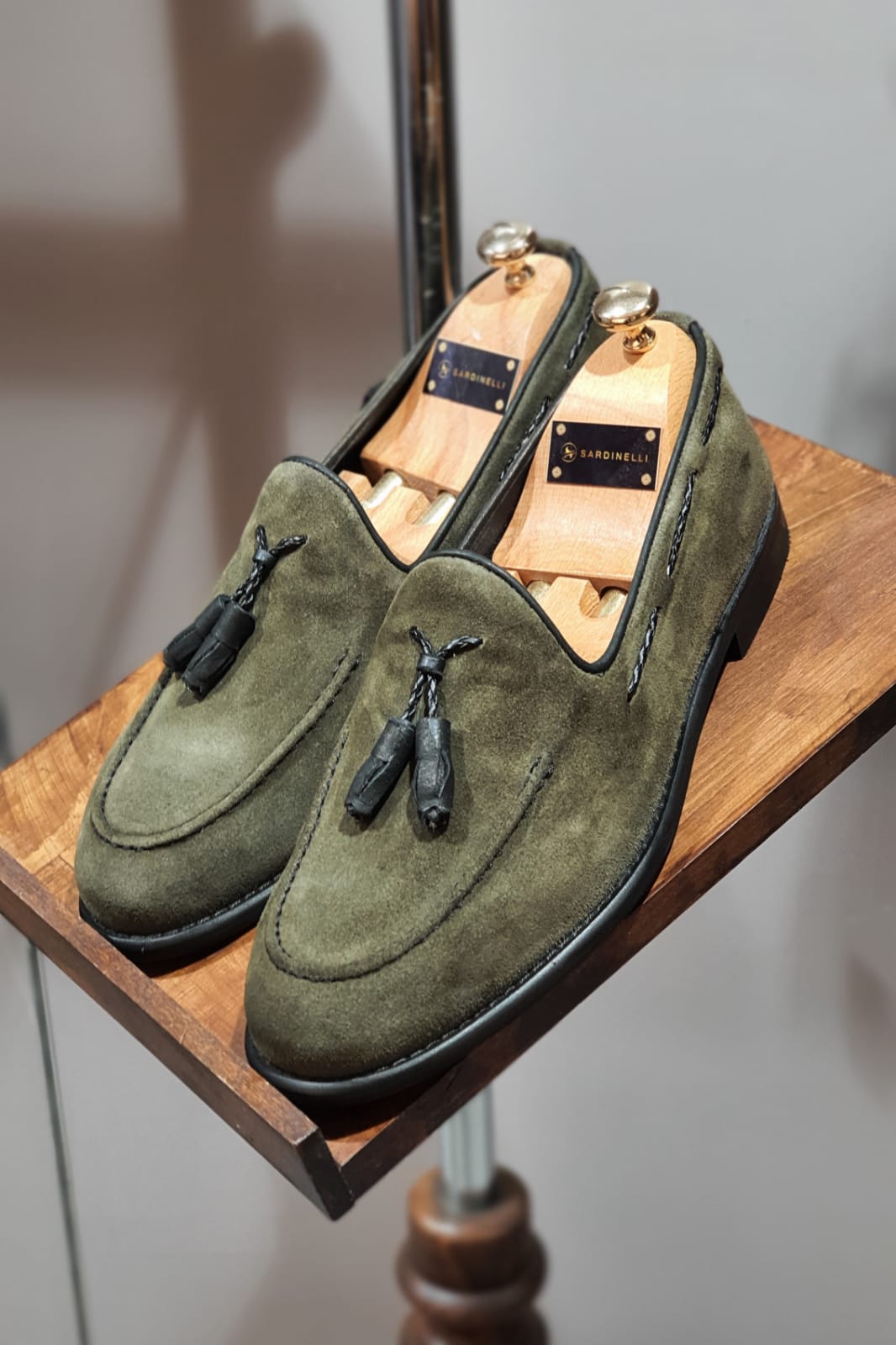 Perry MenStyleWith Green Suede Leather Loafer - MENSTYLEWITH