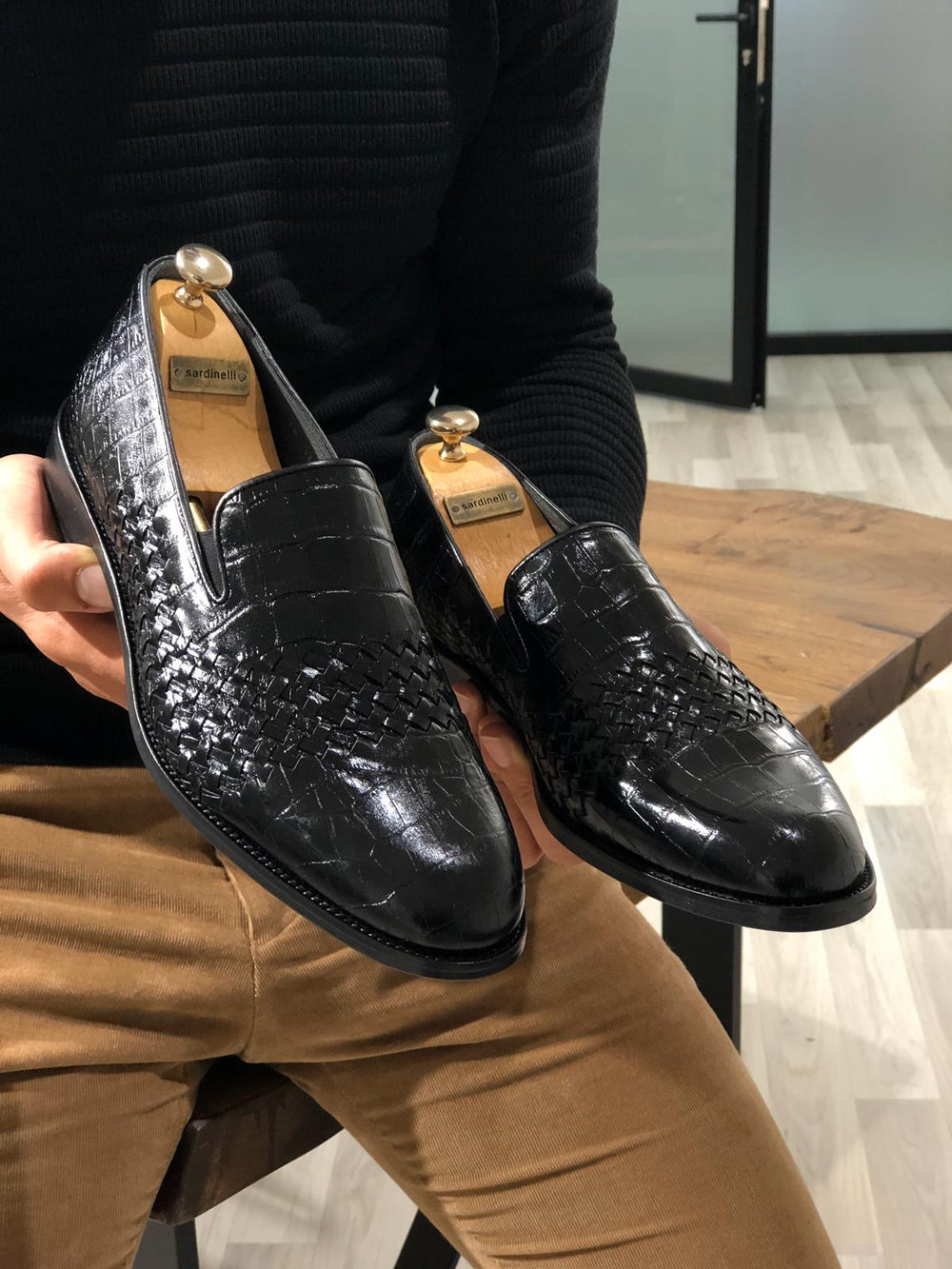 Luxe MenStyleWith Black Limited Edition Leather Shoes - MenStyleWith