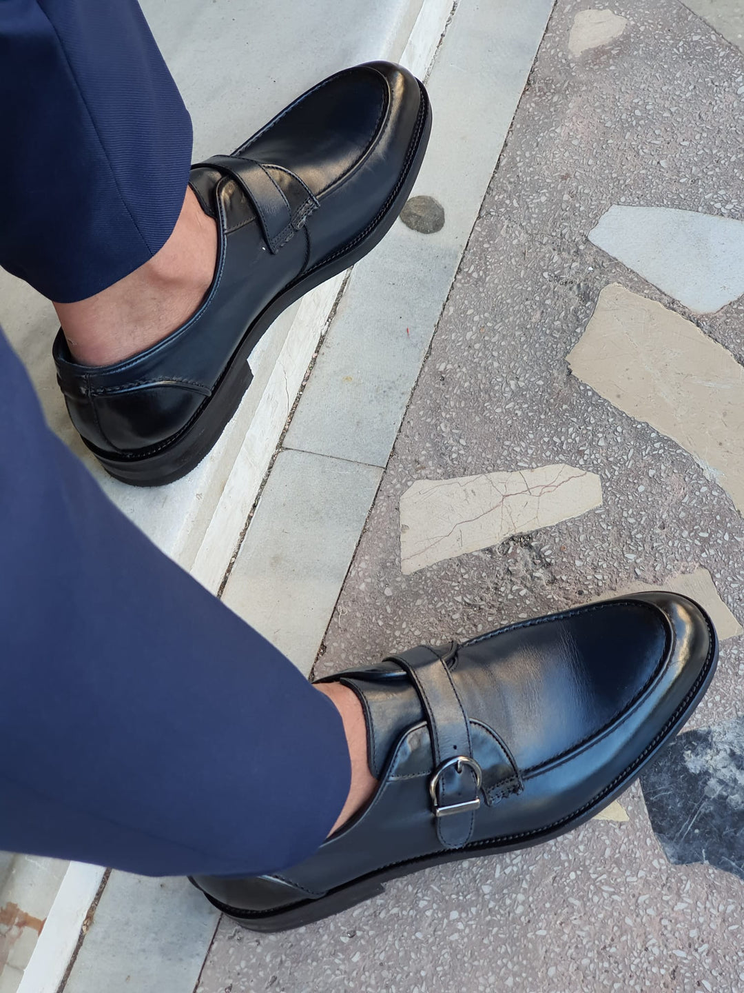 Moore Special Edition MenStyleWith Navy Classic Shoes - MENSTYLEWITH