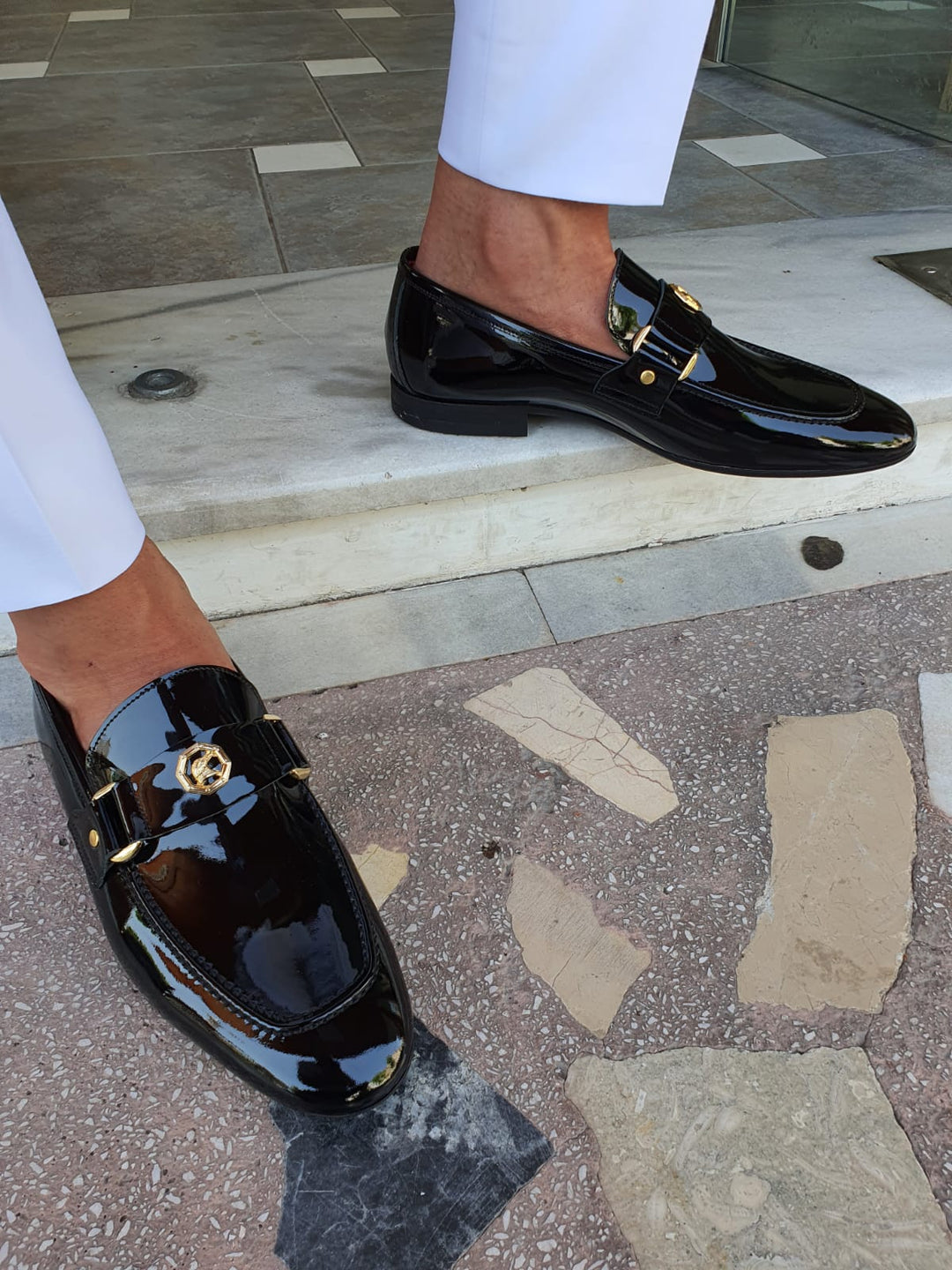 Chase MenStyleWith Special Edition Black Leather Loafer - MENSTYLEWITH
