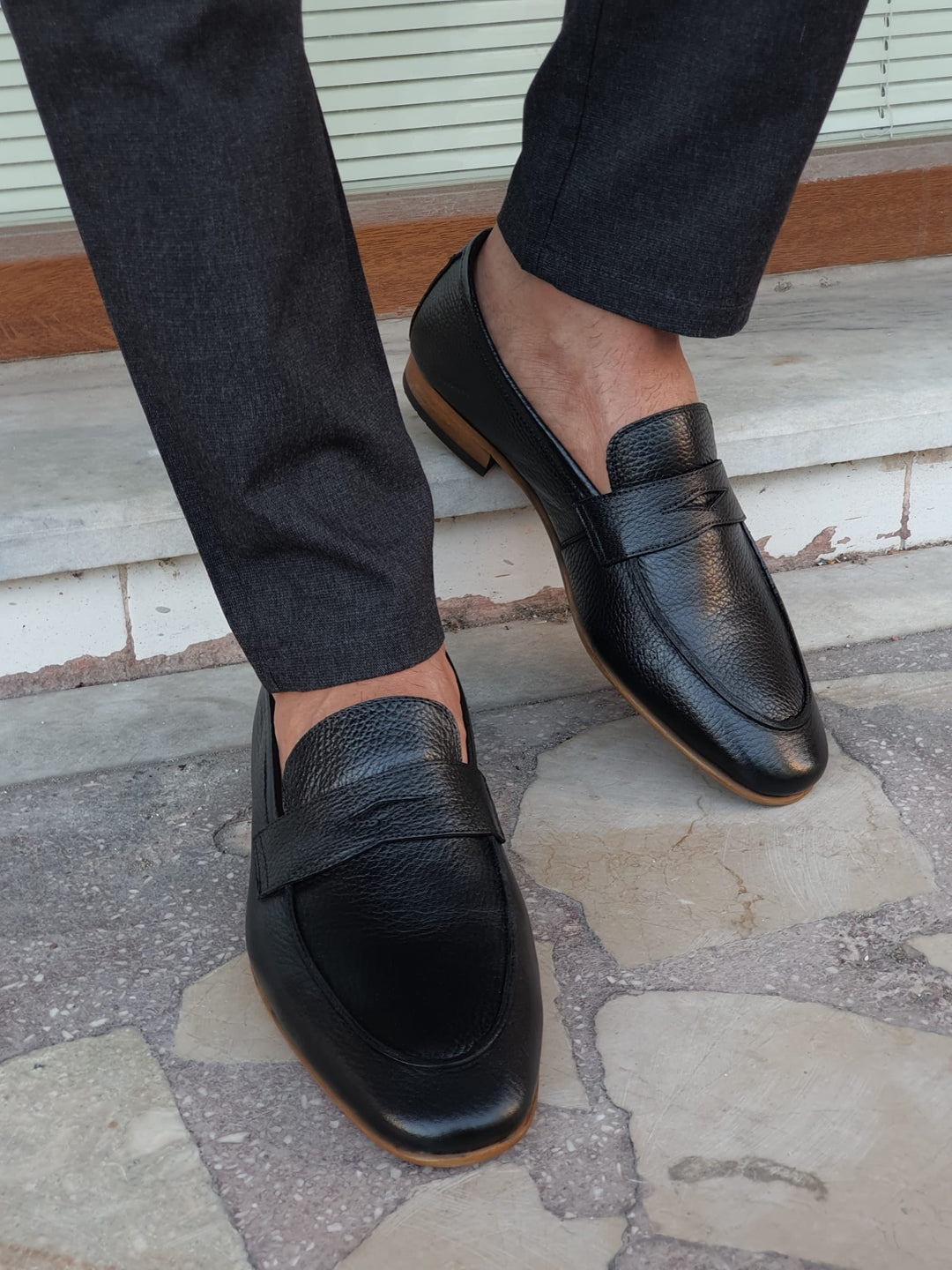 Lucas MenStyleWith Special Edition Neolite Black Loafer - MenStyleWith