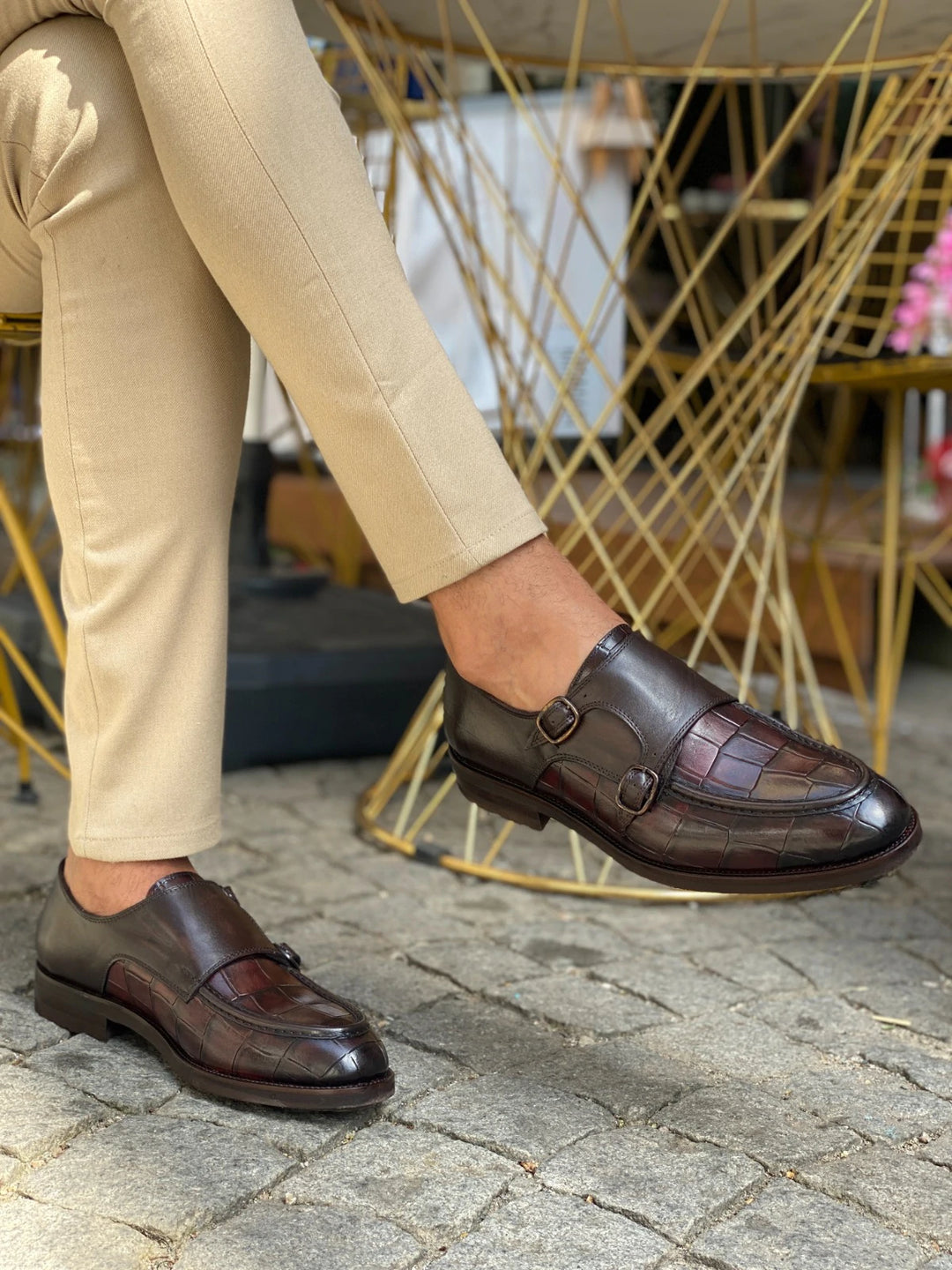 Morris Custom Made Brown Leather Loafer - MENSTYLEWITH