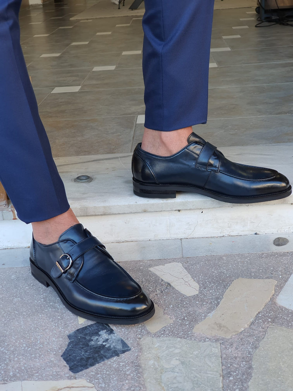 Moore Special Edition MenStyleWith Navy Classic Shoes - MENSTYLEWITH