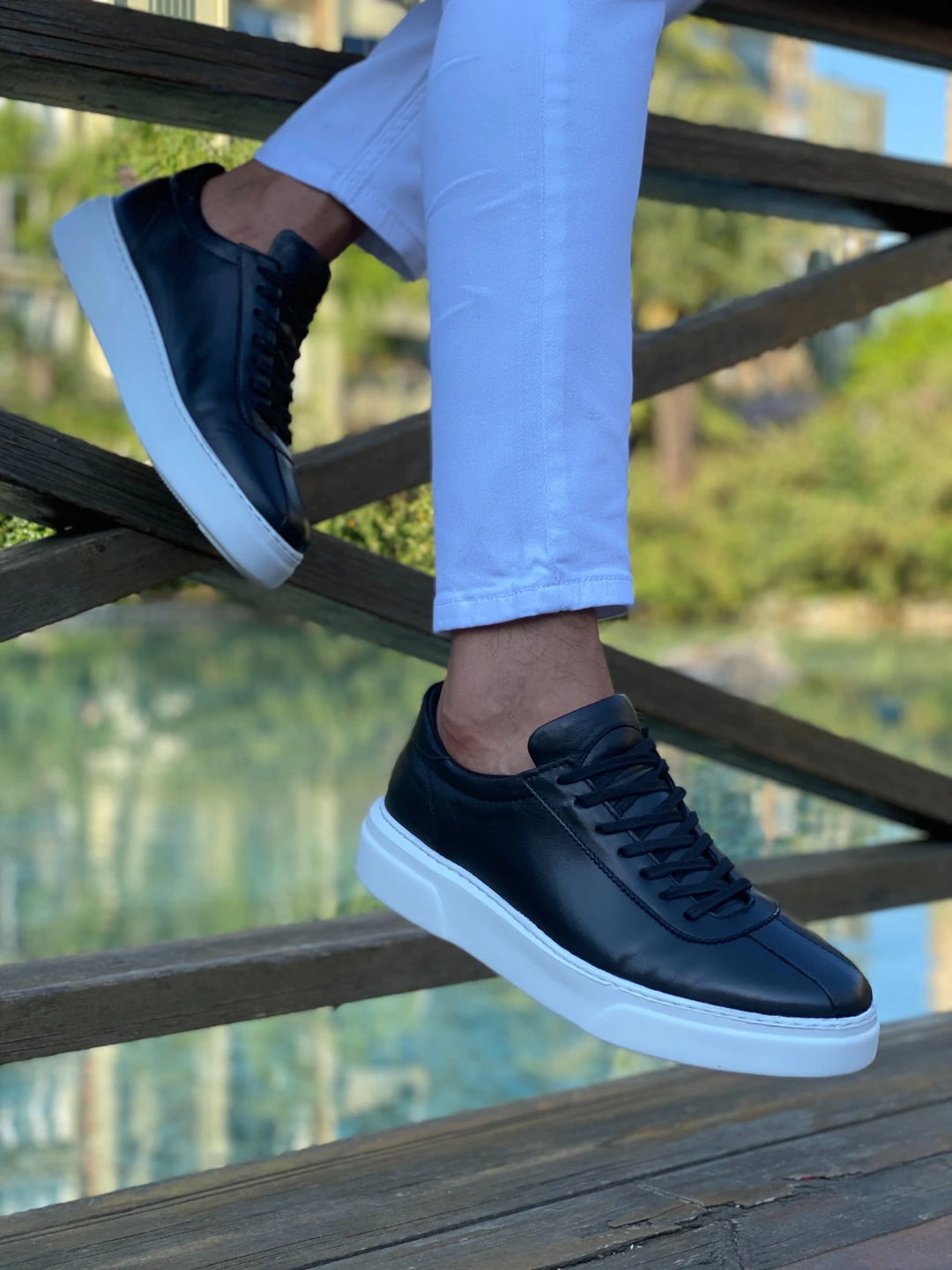 Morris Black Special Edition Sneakers - MENSTYLEWITH