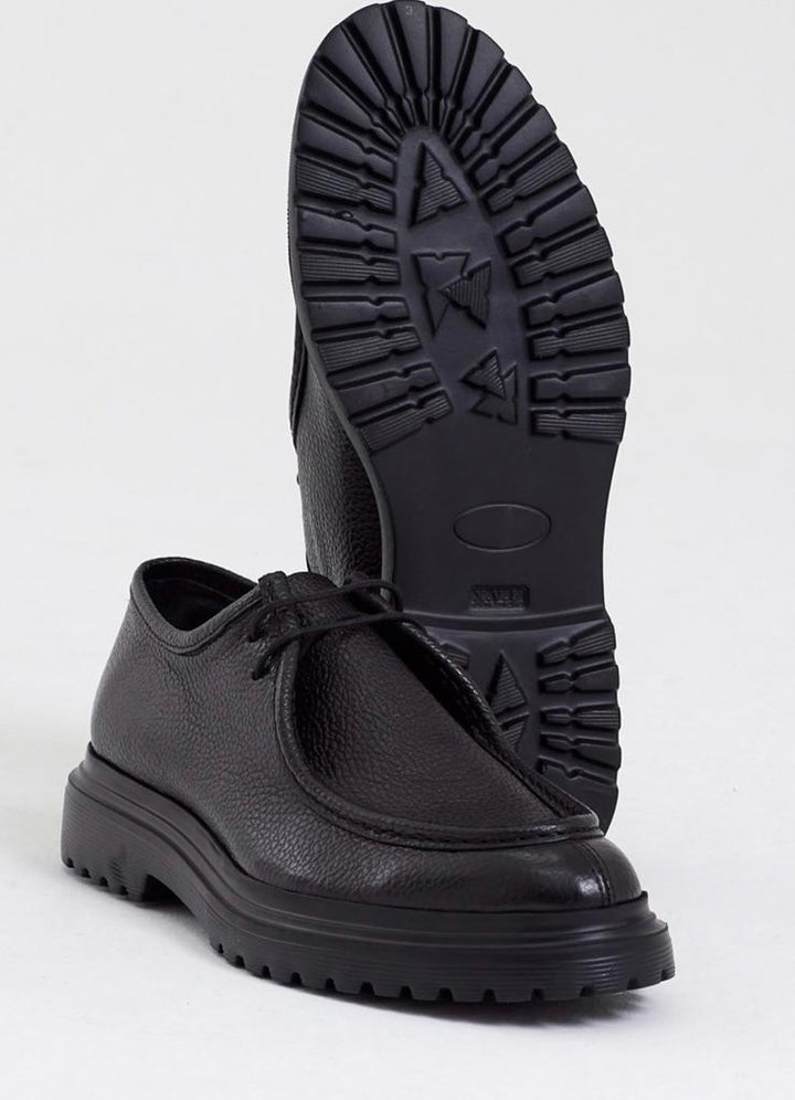 Eva Sole Lace Up Casual Shoes - Black