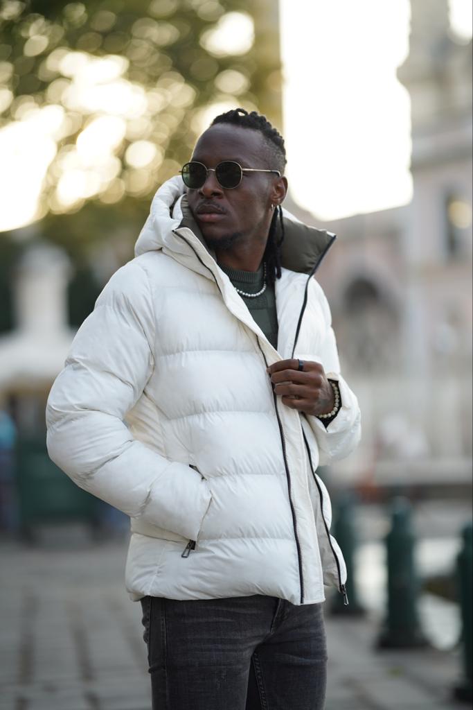 Puffer Jacket - White – MenStyleWith