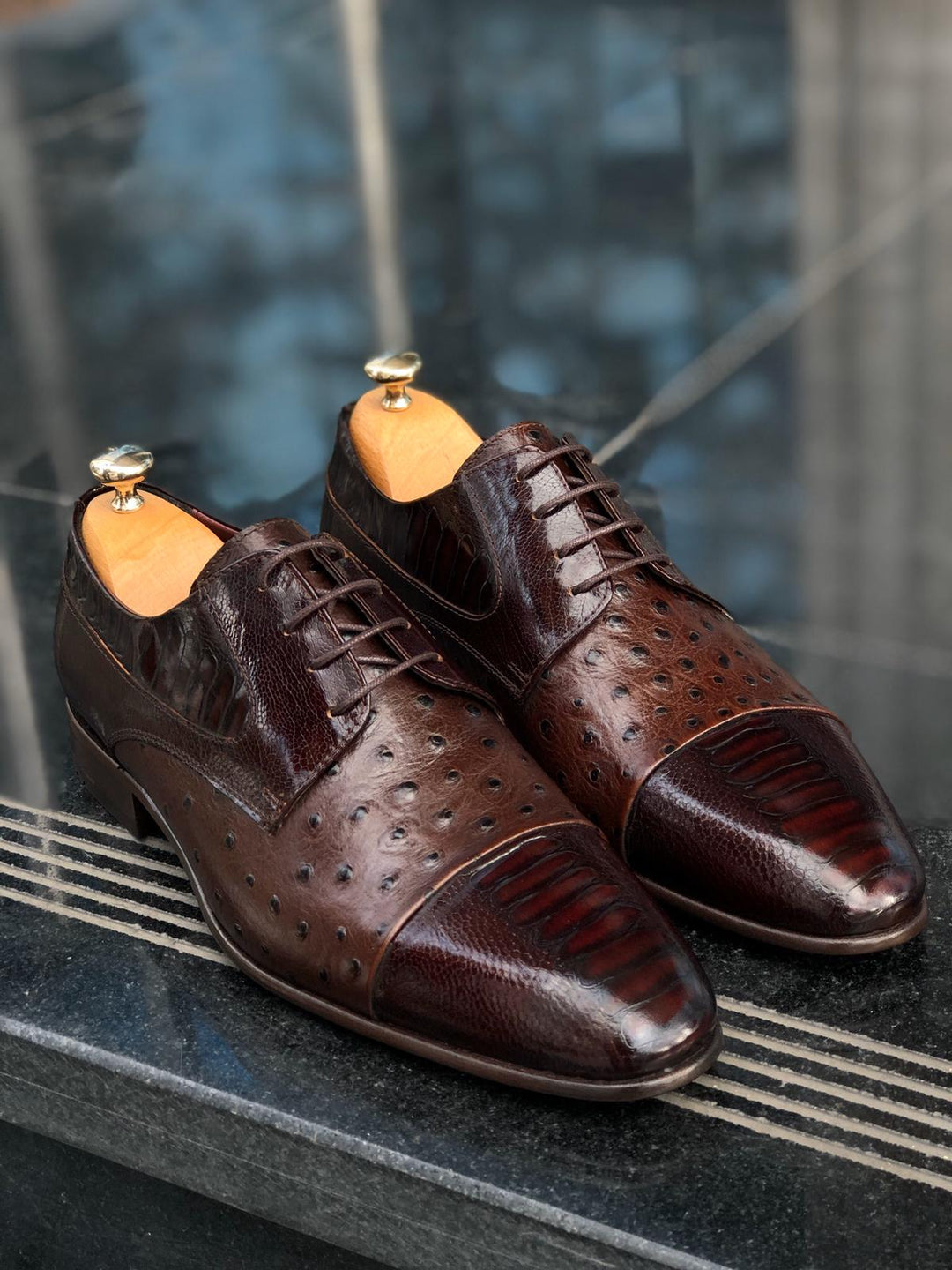 Special Edition Classic Brown Leather MenStyleWith Shoes - MENSTYLEWITH