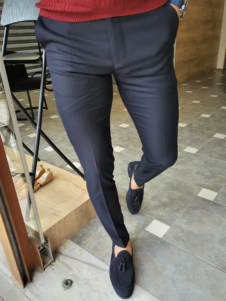 Pantalon bleu marine