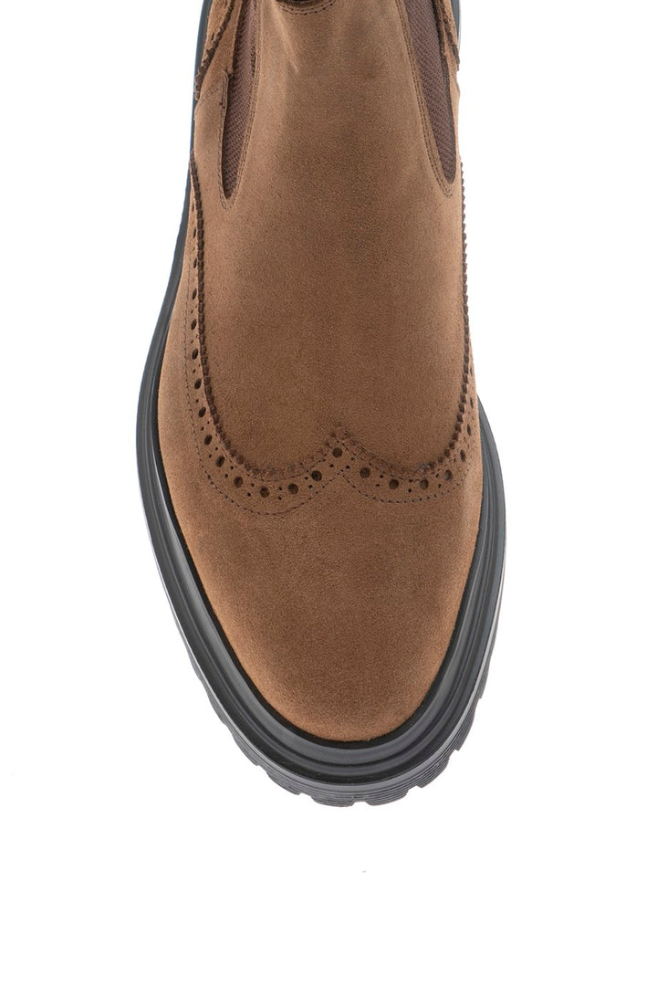 Eva Sole Genuine Suede Leather Boots - MENSTYLEWITH