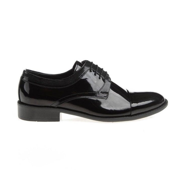 Interior Exterior Genuine Leather Patent Leather - MENSTYLEWITH
