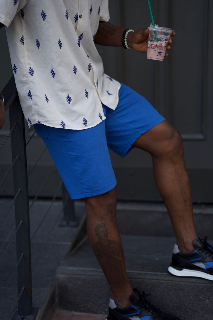 Sax Thin-textured Shorts