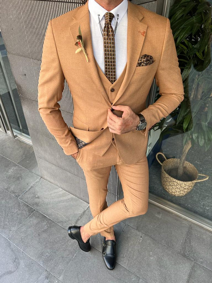 Single Collar Vest Suit